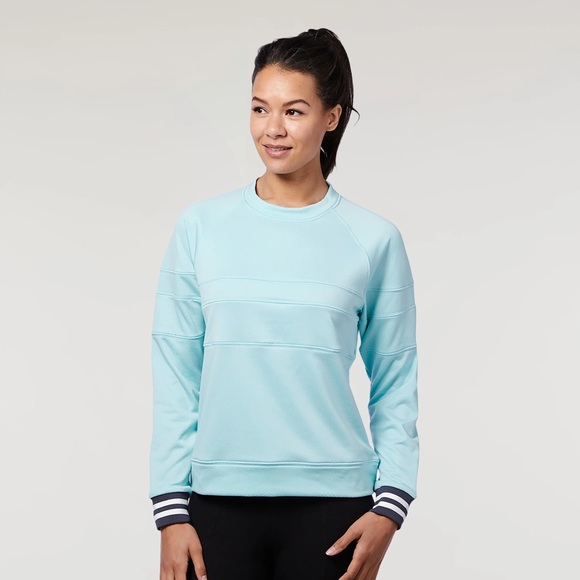 Cotopaxi | Pale Blue Bandera Crew Sweatshirt XL Cozy Winter Outdoor Gorpcore - Picture 1 of 10